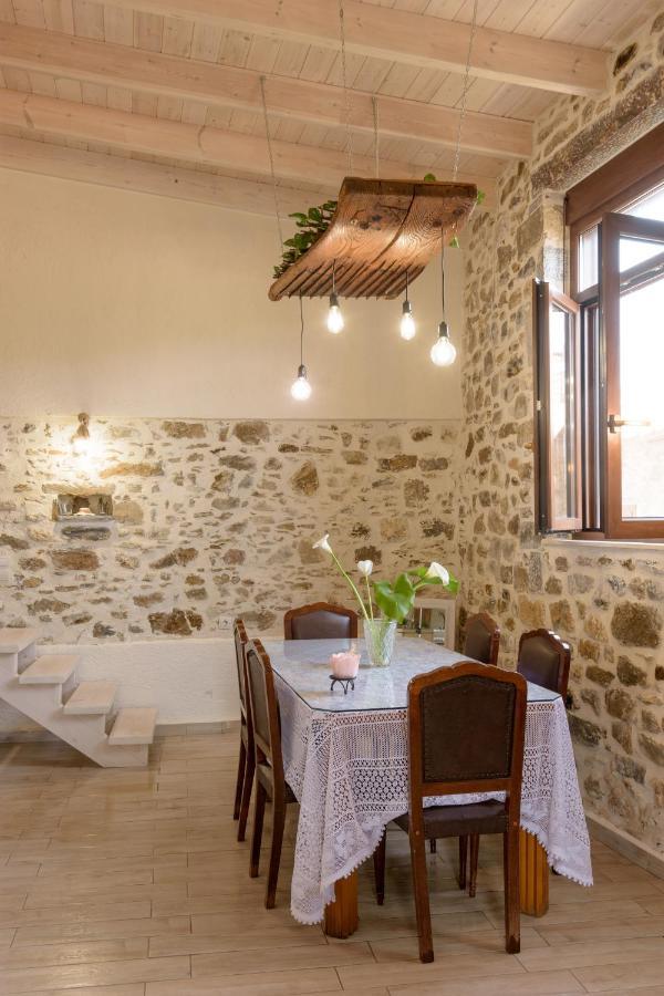Platipodi Stone House Villa Nikithianos Buitenkant foto