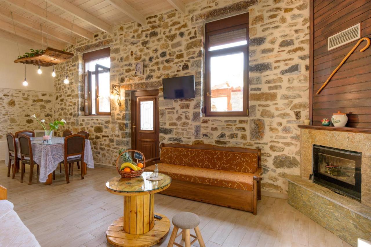 Platipodi Stone House Villa Nikithianos Buitenkant foto