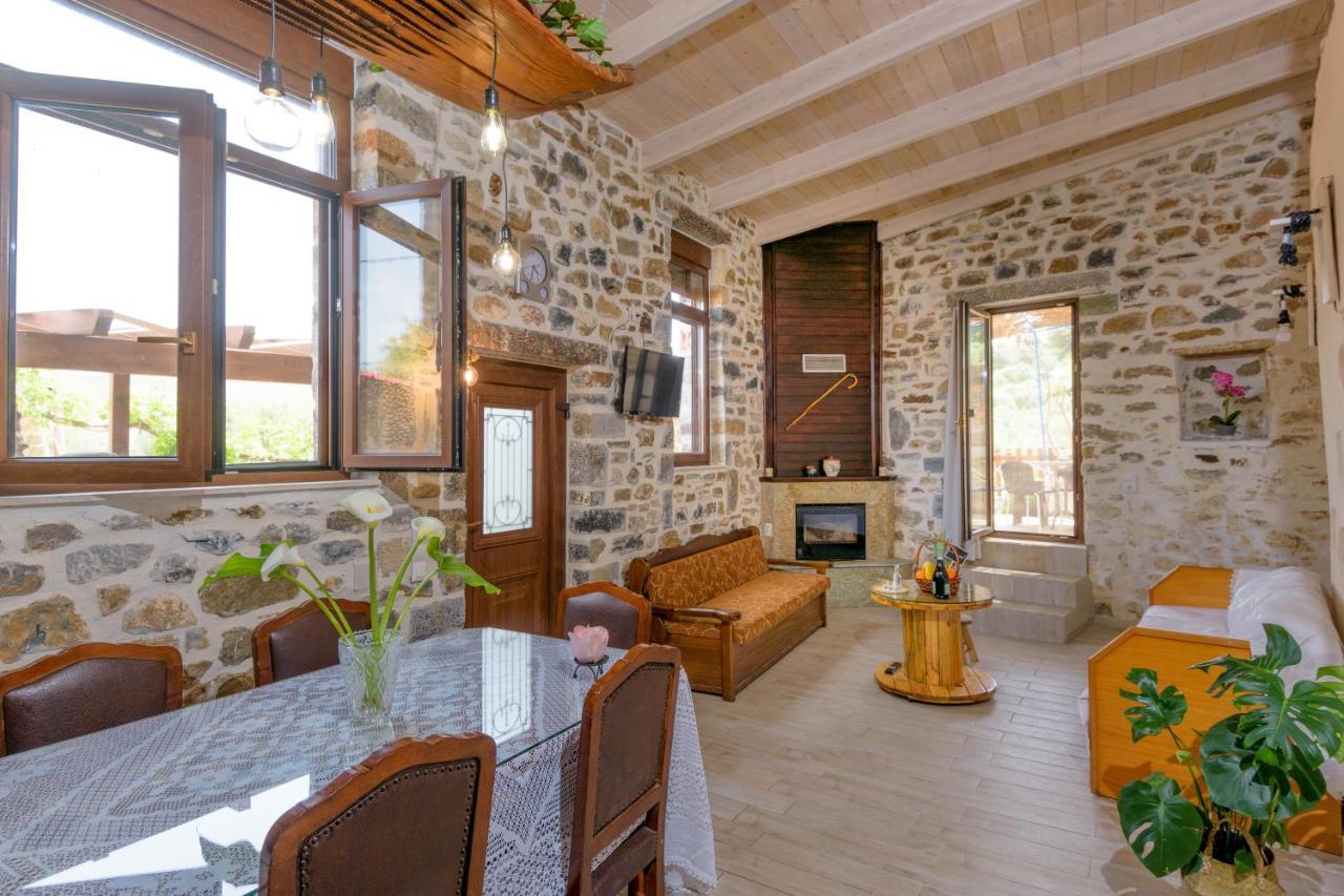 Platipodi Stone House Villa Nikithianos Buitenkant foto