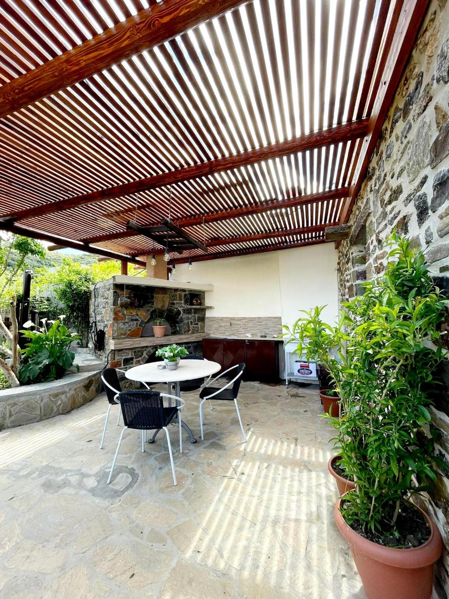 Platipodi Stone House Villa Nikithianos Buitenkant foto